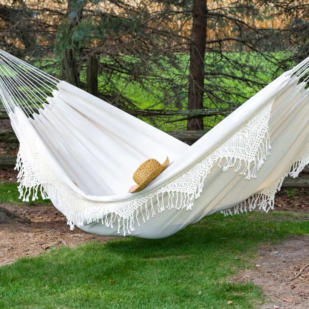 BohoHaven Large 2 Person Tree Hammock - Outdoor Swing