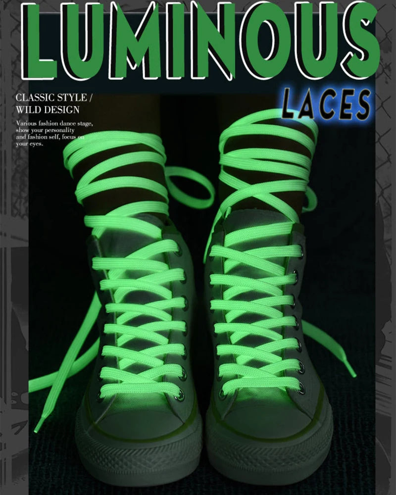 Glow in the Dark Shoelaces