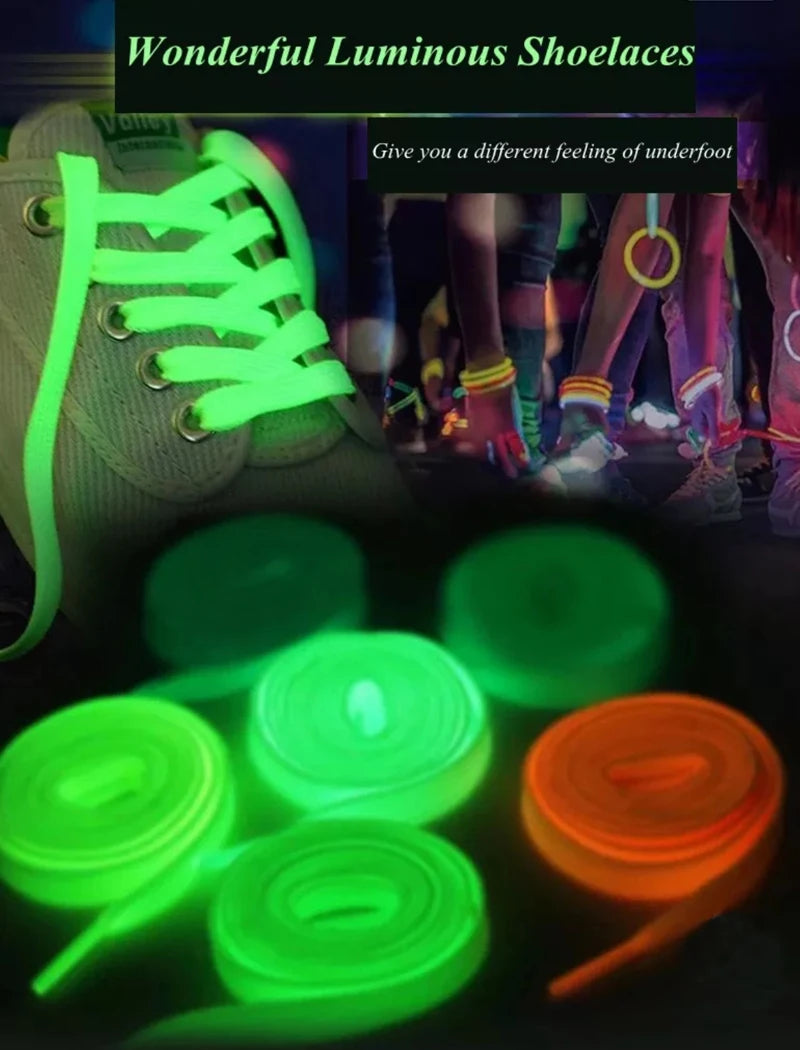 Glow in the Dark Shoelaces