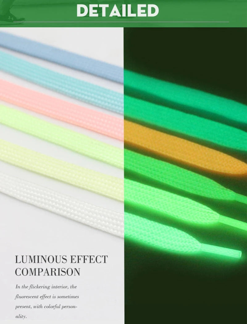 Glow in the Dark Shoelaces