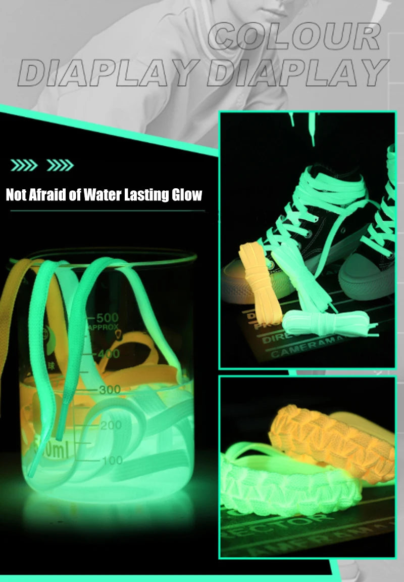 Glow in the Dark Shoelaces