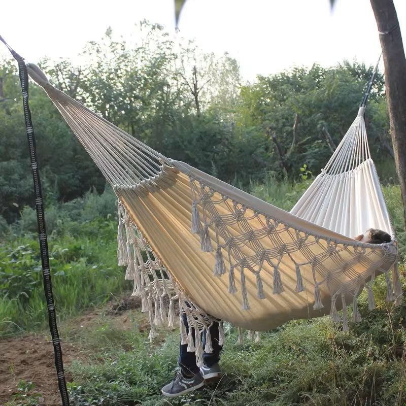 SwingBreeze | Double Hammock Chair Swing - Indoor, Outdoor