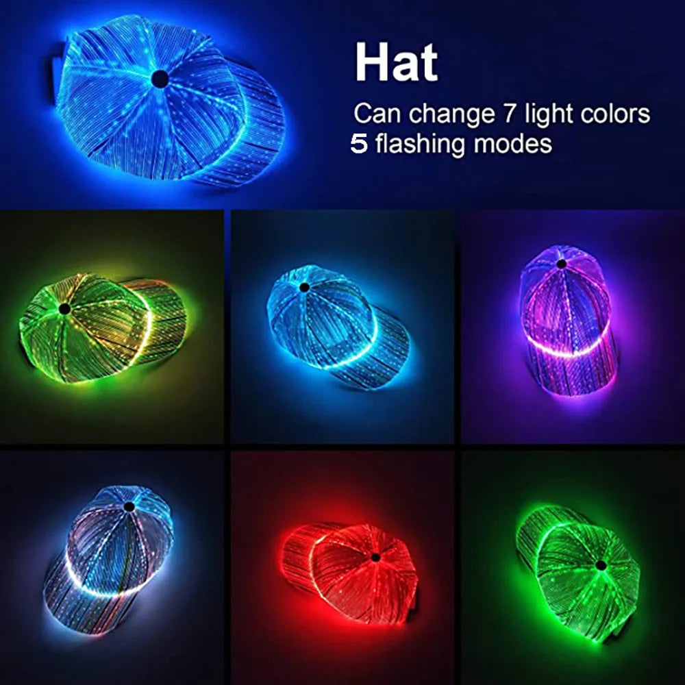 Light-Up Neon Cap