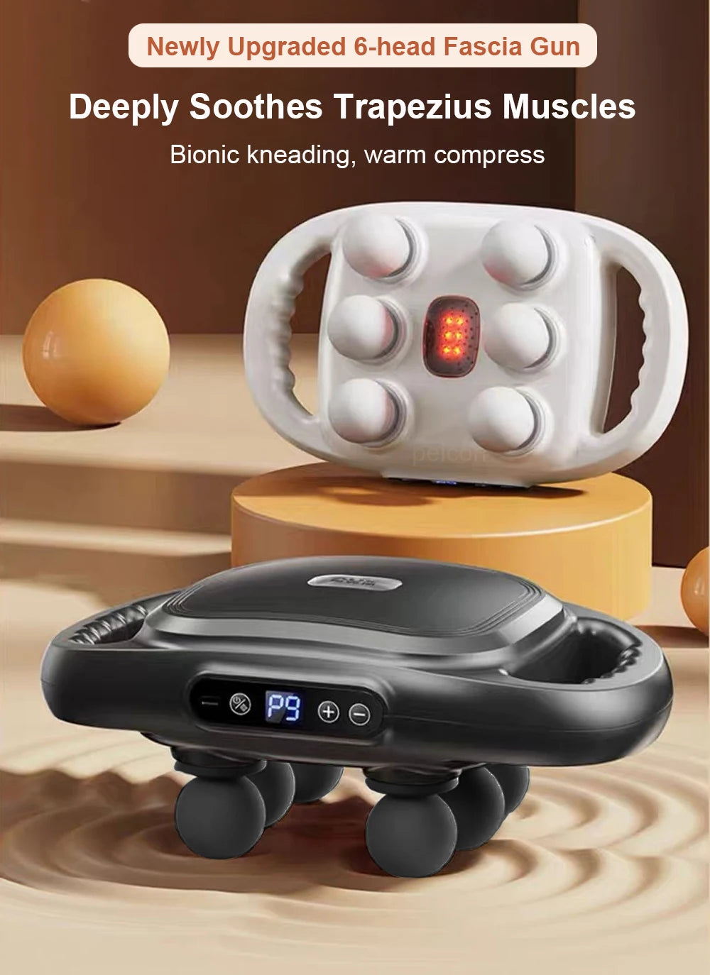 Six-Head Muscle Massager