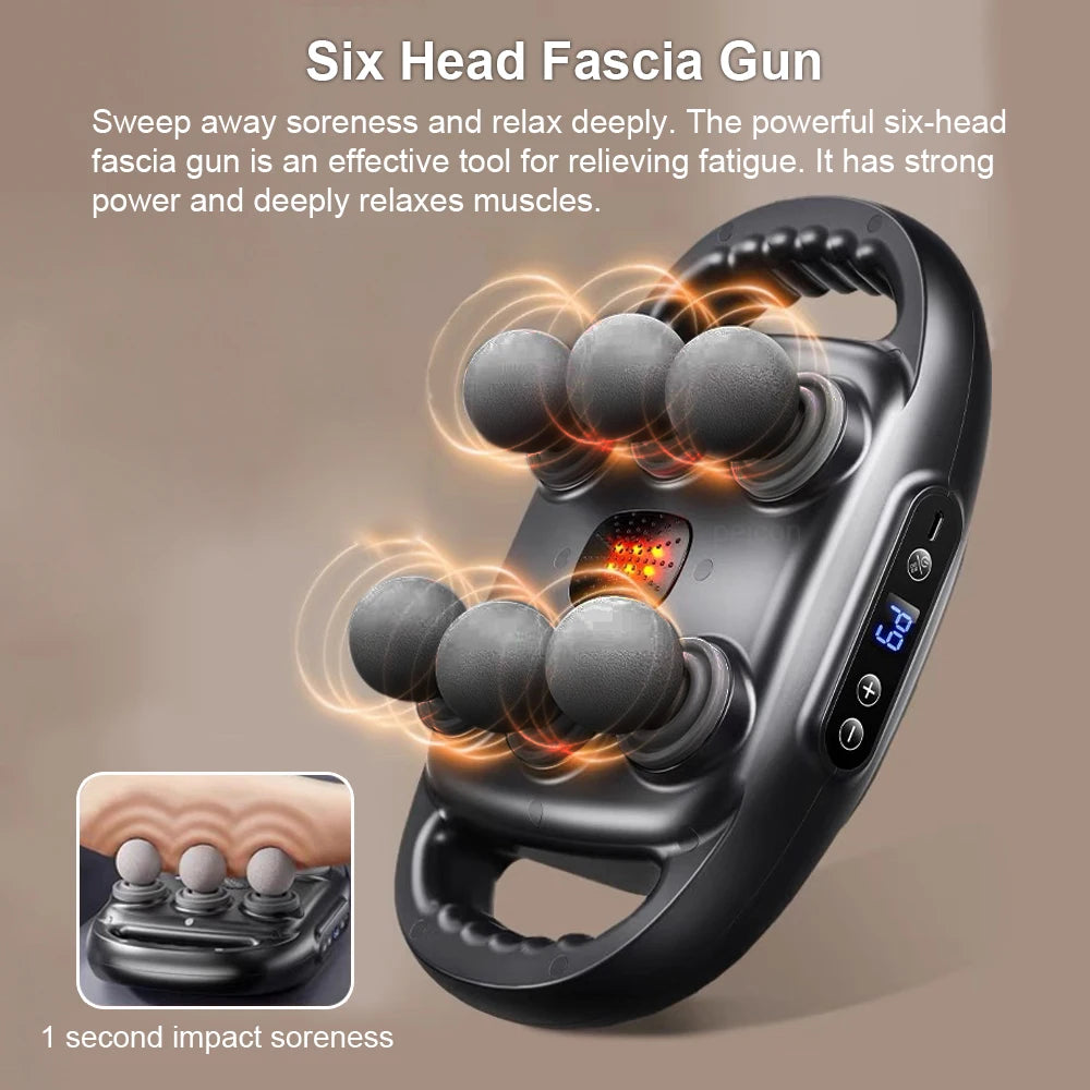 Six-Head Muscle Massager