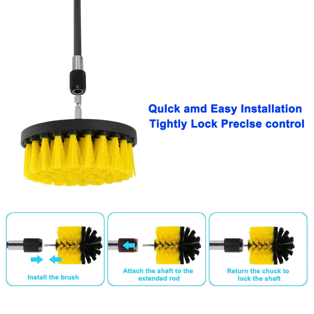 Drill Brush Attachment