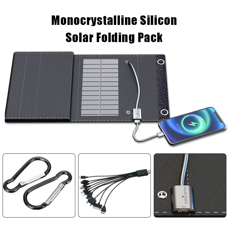 Folding Solar Panel Charger