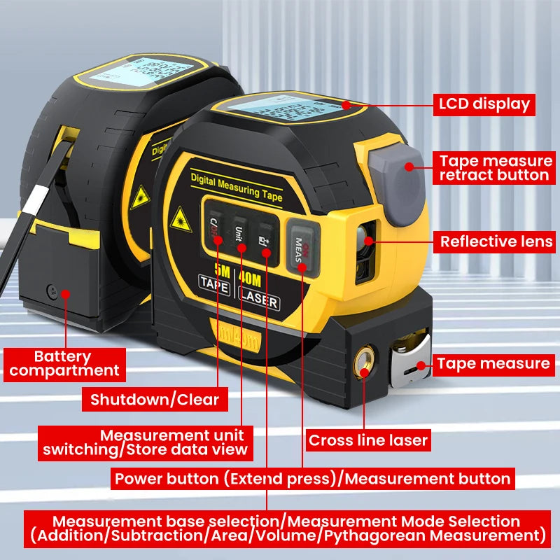 Laser Tape Measure