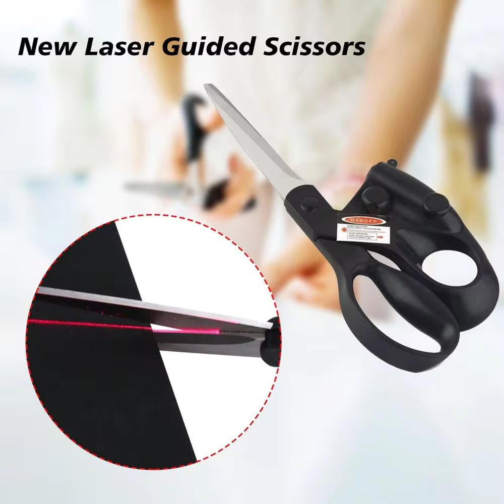 Laser-Guided Scissors