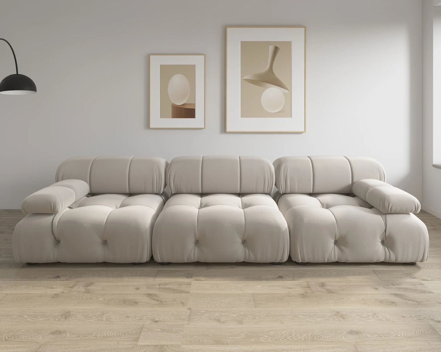 ChillPlush Modern Velvet Sofa | High-Elastic Foam Couch - Buy Home Furniture Online at FYHO