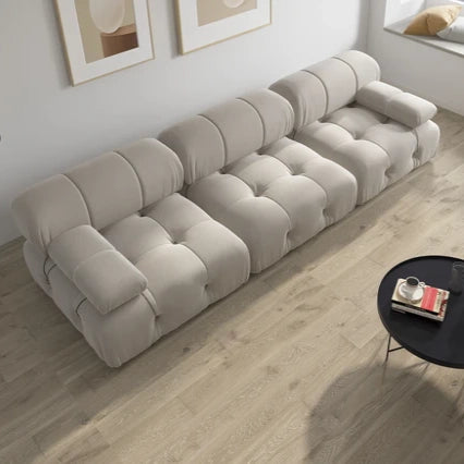 ChillPlush Modern Velvet Sofa | High-Elastic Foam Couch - Buy Home Furniture Online at FYHO