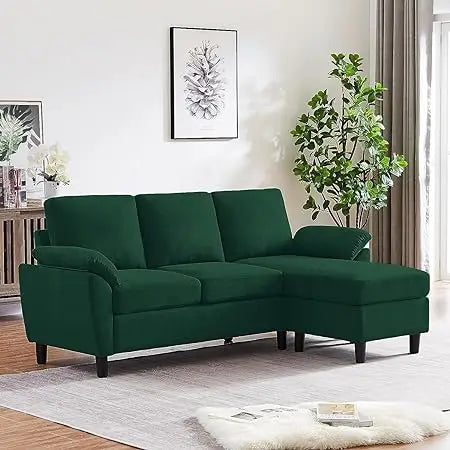 ComfyNest Modern 3-Seater Sectional Sofa, Small Apartments - Buy Home Furniture Online at FYHO