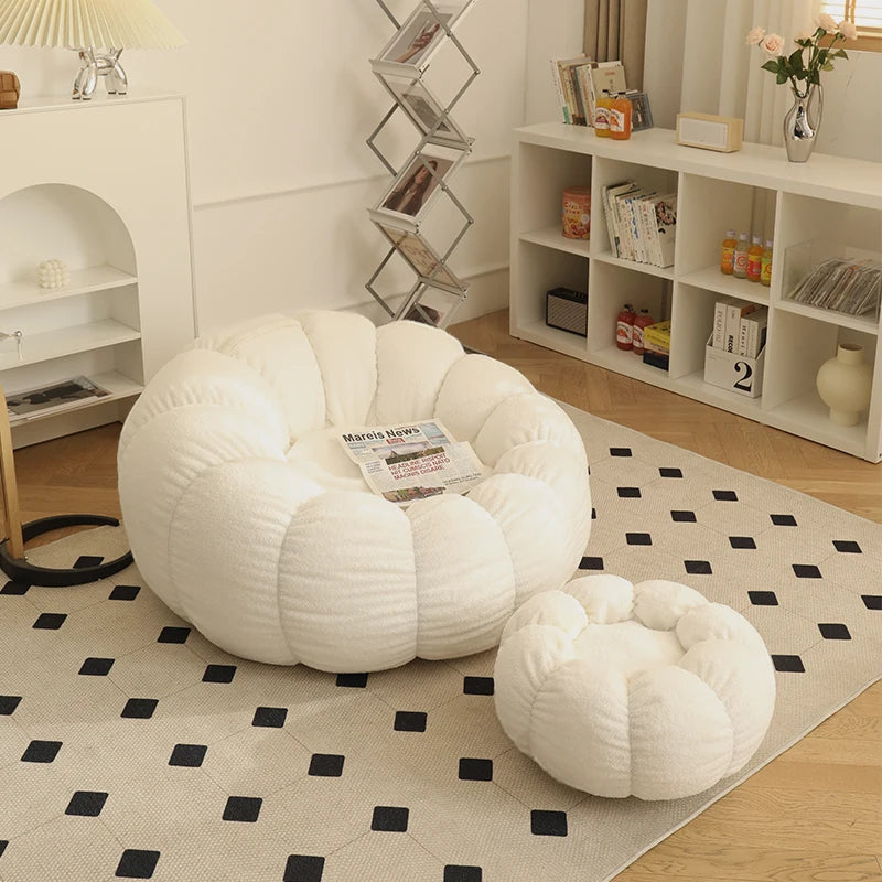 CozyNest Bean Bag Sofa Chair with Ottoman | Comfy Lounger - Buy Home Furniture Online at FYHO