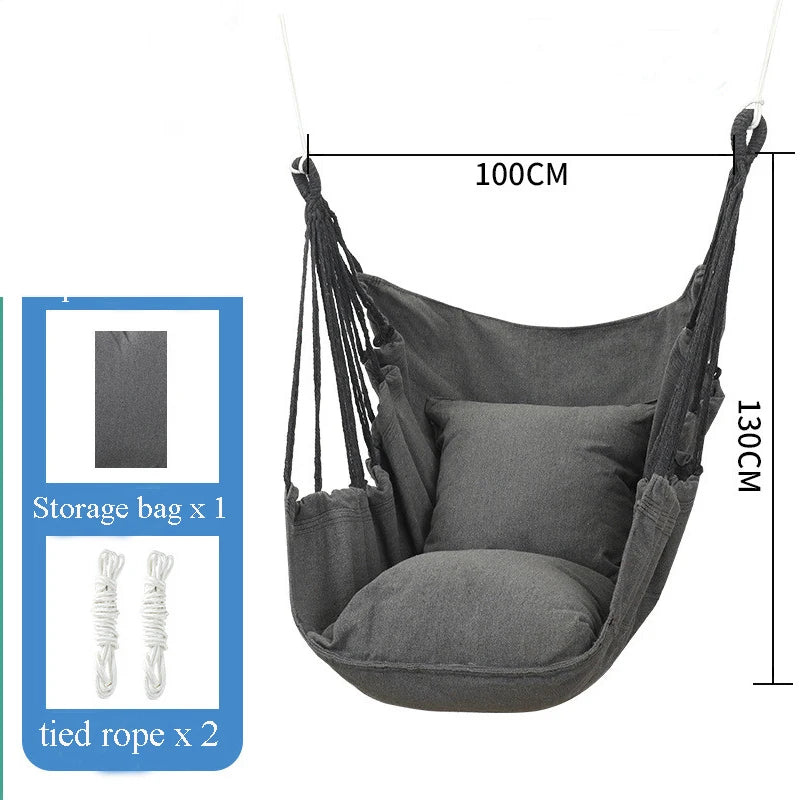 CozySwing Travel Hammock Chair Swing | Outdoor Patio, Indoor - Buy Home Furniture Online at FYHO