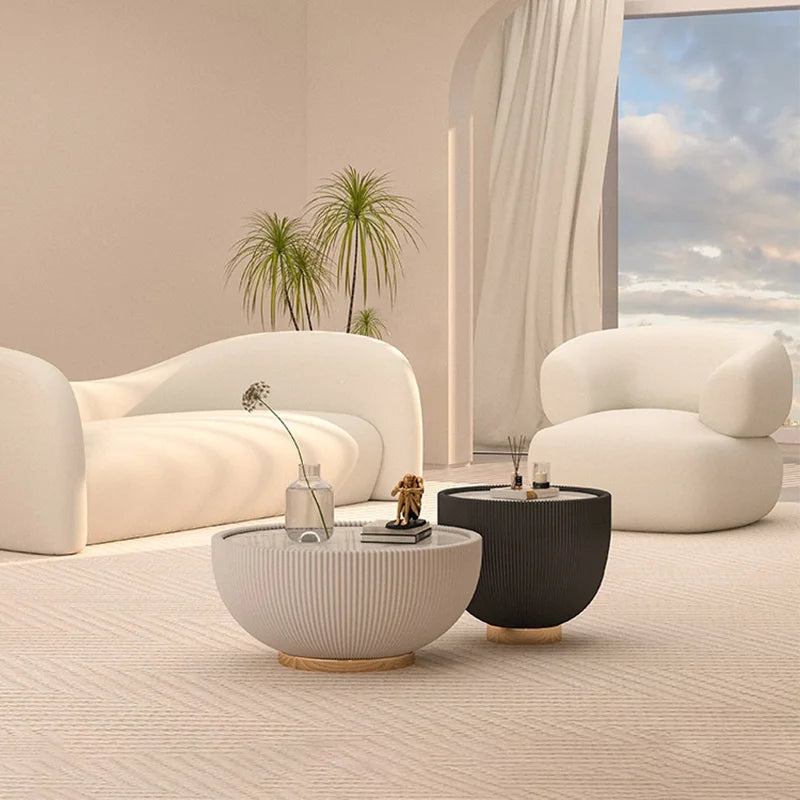 DreamScape | Post Modern 3-Seater Curved Floor Sofa Couch - Buy Home Furniture Online at FYHO