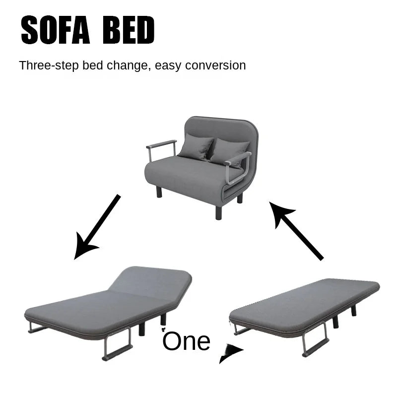 FlexiSleeper 3-in-1 Sofa Chair Lounger Bed for Small Apartments - Buy Home Furniture Online at FYHO