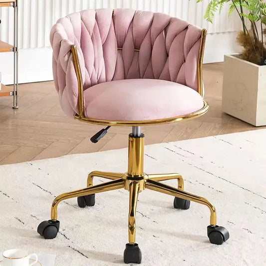 GlamSeat - Luxury Adjustable Swivel Makeup Chair for Vanity - Buy Home Furniture Online at FYHO