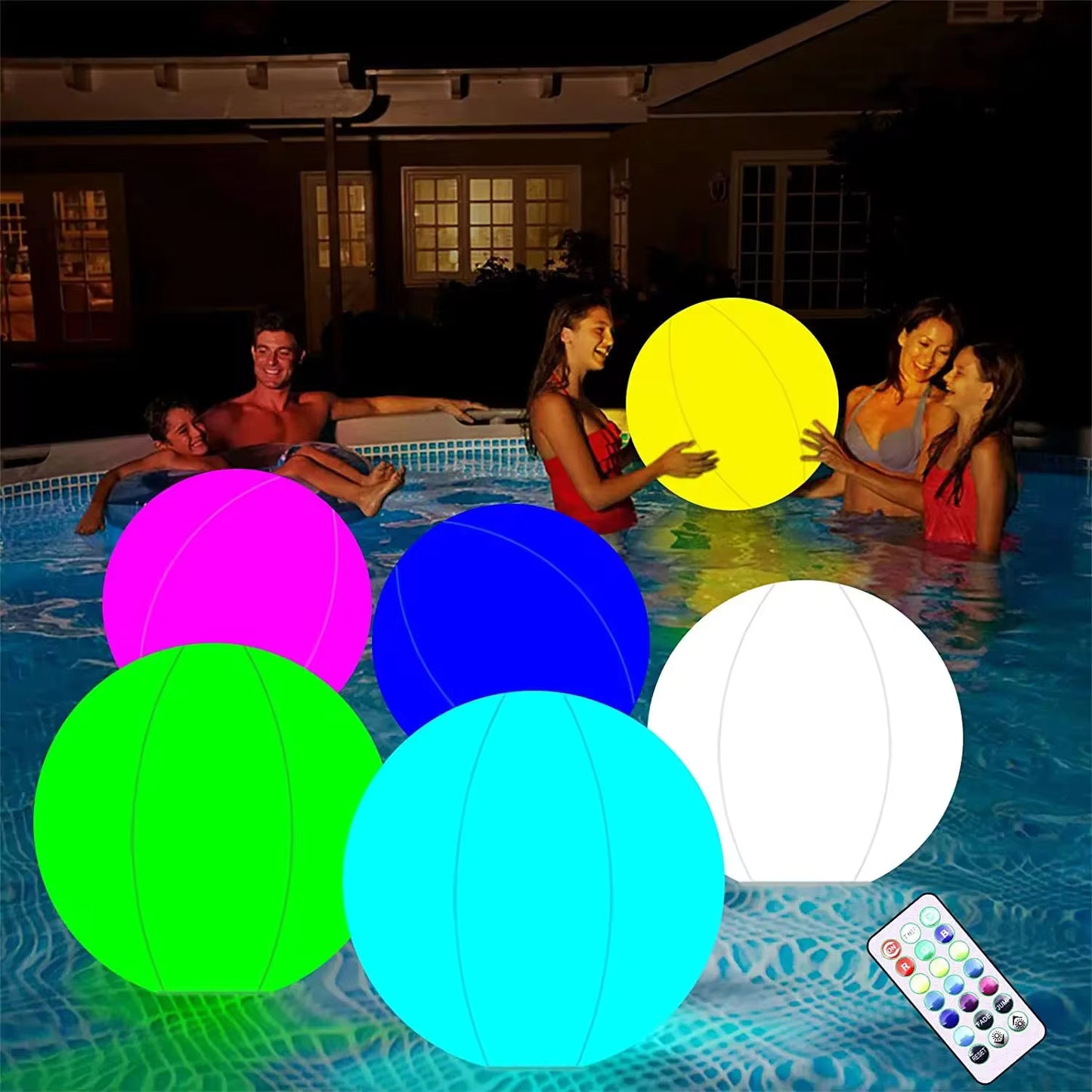 LED Glow Beach Ball