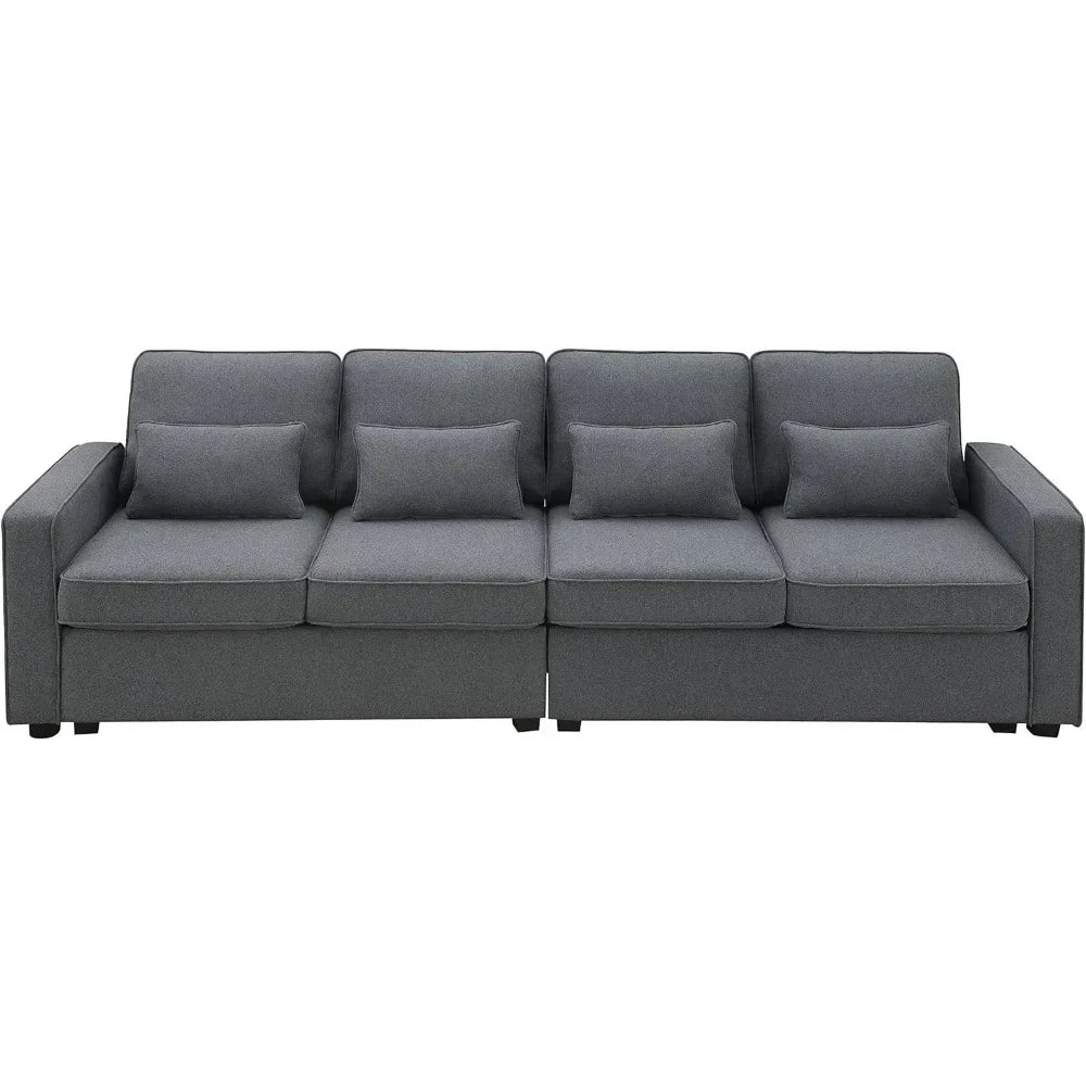 RelaxStation Modern Sofa w/ USB, Wireless Charging & Storage - Buy Home Furniture Online at FYHO