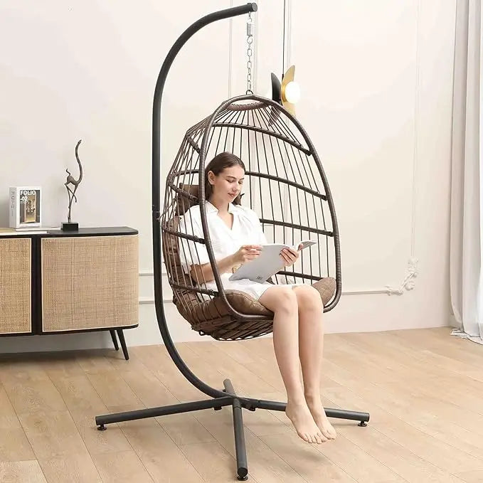 RestNest Hanging Egg Chair Hammock Swing for Patio, Indoors - Buy Home Furniture Online at FYHO