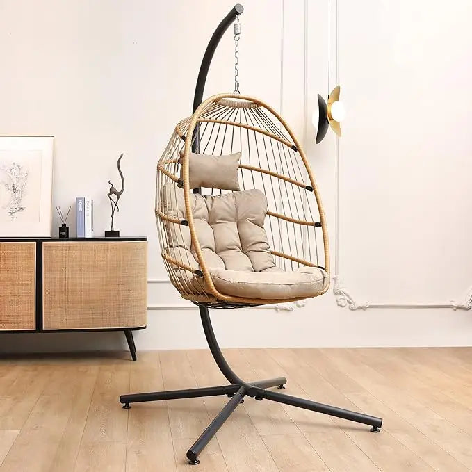 RestNest Hanging Egg Chair Hammock Swing for Patio, Indoors - Buy Home Furniture Online at FYHO