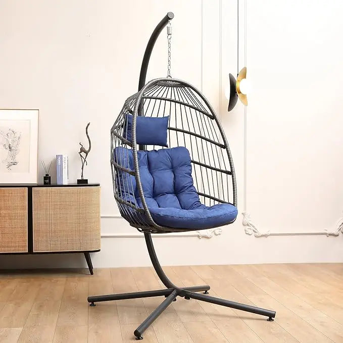 RestNest Hanging Egg Chair Hammock Swing for Patio, Indoors - Buy Home Furniture Online at FYHO