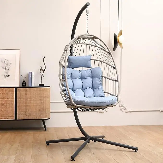 RestNest Hanging Egg Chair Hammock Swing for Patio, Indoors - Buy Home Furniture Online at FYHO