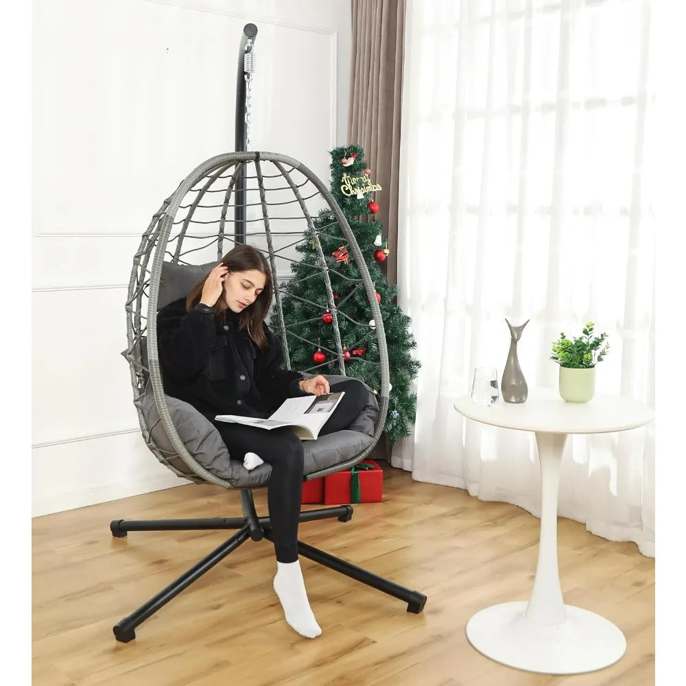 RestNest Hanging Egg Chair Hammock Swing for Patio, Indoors - Buy Home Furniture Online at FYHO