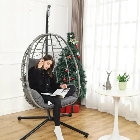 RestNest Hanging Egg Chair Hammock Swing for Patio, Indoors - Buy Home Furniture Online at FYHO