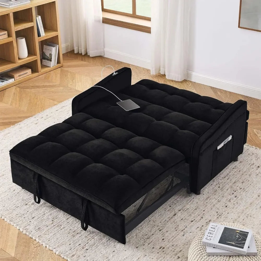 SofaFlex Convertible Sofa Bed Sleeper with USB Phone Charger - Buy Home Furniture Online at FYHO